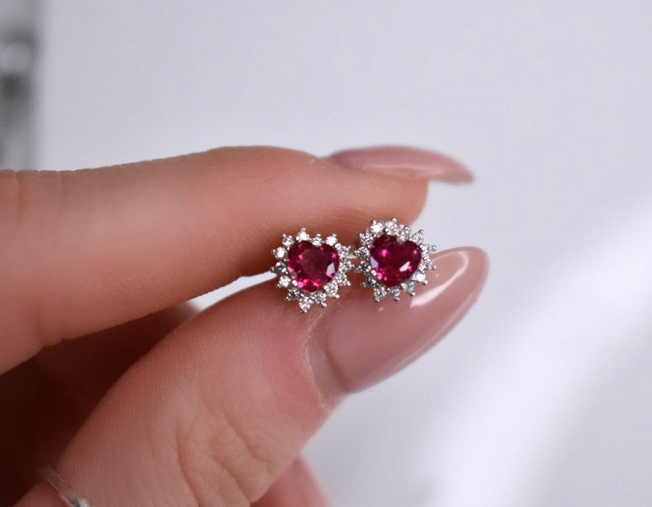 Orecchini Love Ruby