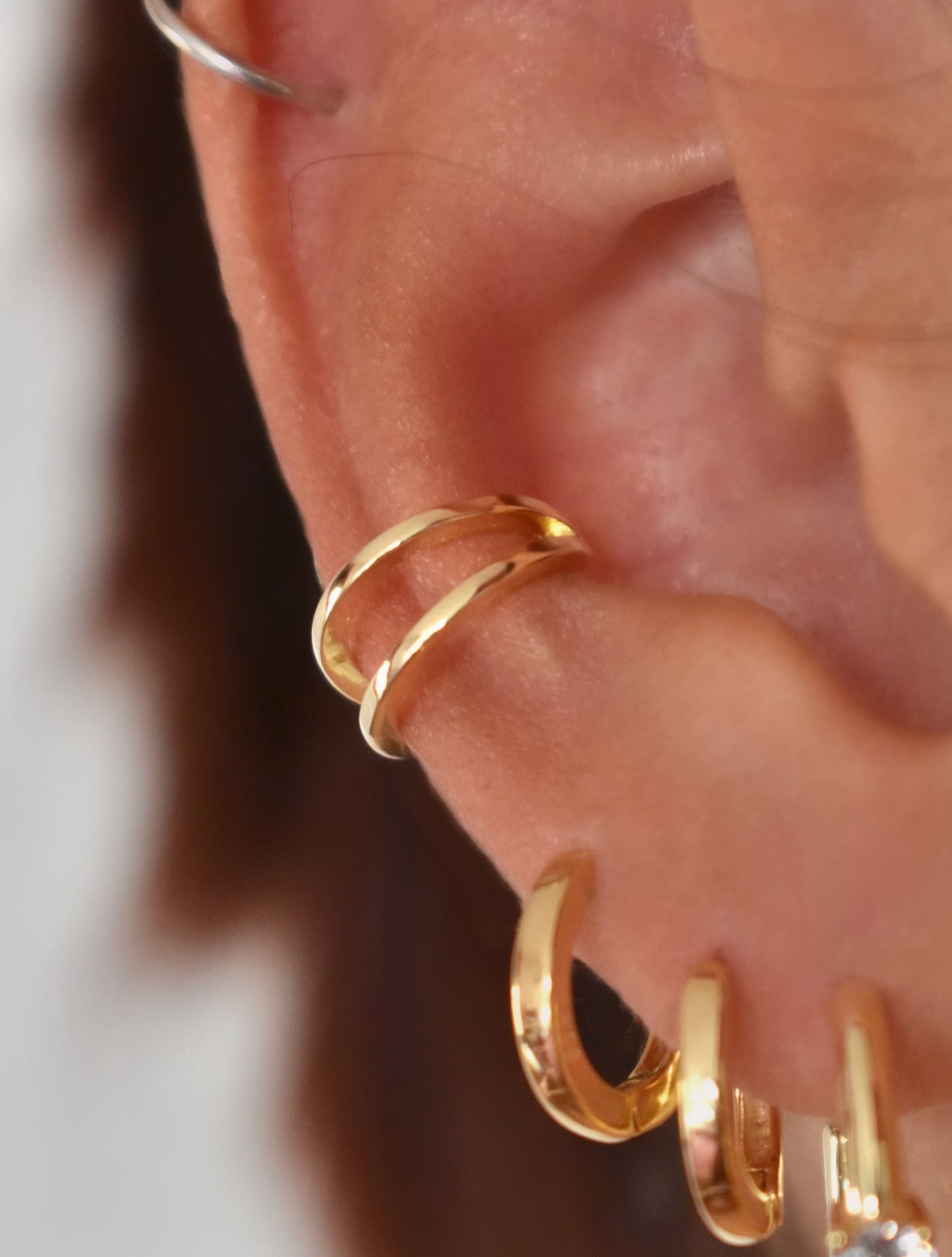 Ear Cuff doppio filo